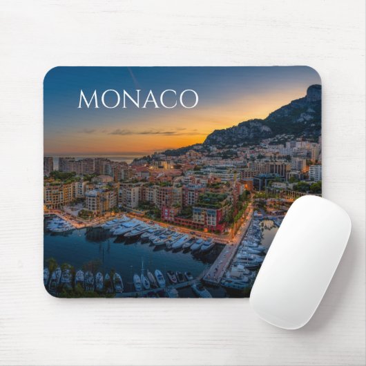 Monaco Mouse Pad Souvenir Memento マウスパッド (マウス)