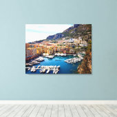 Monaco Port キャンバスプリント (インサイチュ (ウッドフロア))