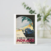 Monaco Racing Vintage ポストカード (スタンド正面)
