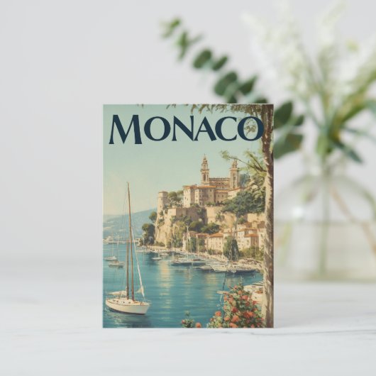 Monaco vintage  ポストカード (スタンド正面)