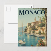Monaco vintage  ポストカード (正面/裏面)