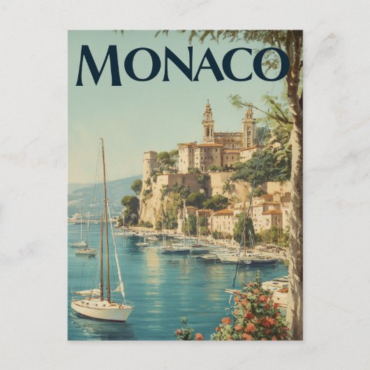 Monaco vintage  ポストカード (正面)