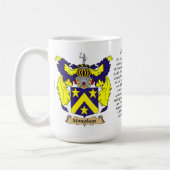 Monahanは、起源、意味およびCres示します コーヒーマグカップ (左)