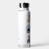 MonaLiza clear water drops ウォーターボトル (右面)