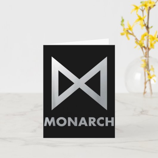 Monarch カード (黄色い花)