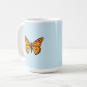 Monarch Butterfly コーヒーマグカップ (正面左)