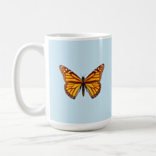 Monarch Butterfly コーヒーマグカップ (左)