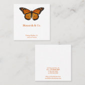 Monarch Butterfly スクエア名刺 (正面/裏面)