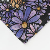 Monarch Butterfly                                  フリースブランケット (角)
