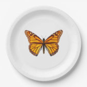 Monarch Butterfly ペーパープレート (正面)