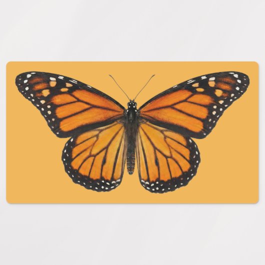 Monarch Butterfly ラベル (デザイン2)