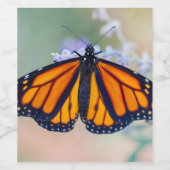 Monarch Butterfly ワインラベル (シングルラベル)
