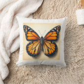 Monarch butterfly 060624IREF107 - Watercolor クッション (ブランケット)