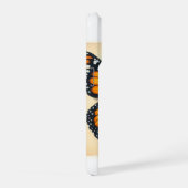 Monarch butterfly 060624IREF107 - Watercolor iPhoneケース (右側面)