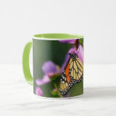 Monarch Butterfly Close Up Mug Cup マグカップ (正面左)