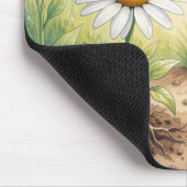 Monarch Butterfly Delivering Mail マウスパッド (コーナー)