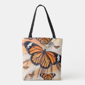 Monarch Butterfly design on Tote Bag トートバッグ (裏面)