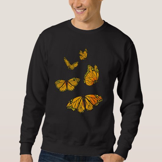 Monarch Butterfly Entomology Insect スウェットシャツ (正面)