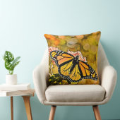  Monarch Butterfly Garden Art クッション (椅子)