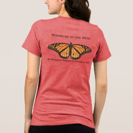 Monarch Butterfly Migration トライブレンドTシャツ
