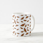 Monarch Butterfly Mug コーヒーマグカップ (正面右)