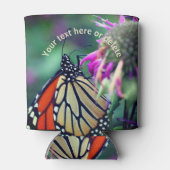 Monarch Butterfly Nature Personalized 缶クーラー (裏面)