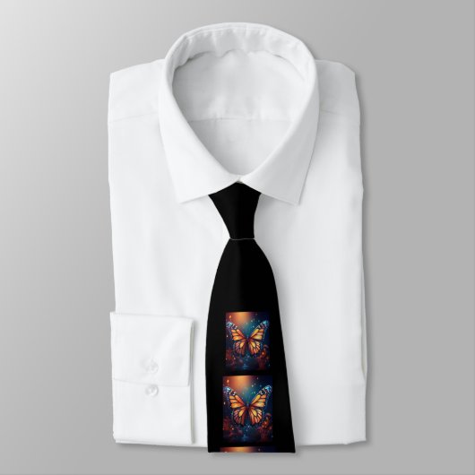 Monarch Butterfly Necktie ネクタイ (タイ)