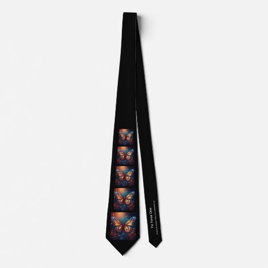 Monarch Butterfly Necktie ネクタイ (正面)