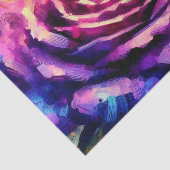 Monarch Butterfly on Rose at Sunset Decoupage 薄葉紙 (詳細)