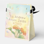 Monarch Butterfly Pollinator Classroom Valentine フェイバーボックス (裏面サイド)