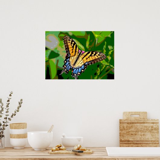 Monarch Butterfly Poster ポスター (キッチン)
