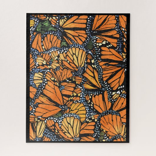 Monarch Butterfly Puzzle ジグソーパズル (縦)