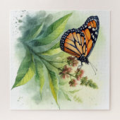 Monarch Butterfly REF260 - Watercolor ジグソーパズル (横)