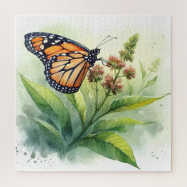 Monarch Butterfly REF260 - Watercolor ジグソーパズル