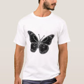 Monarch Butterfly with Detailed Wing Patterns Tシャツ (正面)