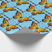 Monarch Butterfly Wrapping Paper ラッピングペーパー (角)