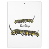 Monarch caterpillar cartoon illustration  クリップボード (裏面)