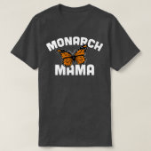 Monarch Mama Monarch Butterfly Caterpillar Tシャツ (デザイン正面)