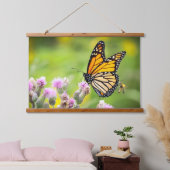 Monarch on Thistle Hanging Tapestry 吊り下げ型タペストリー (寝室)