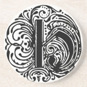 Monarchiaレター"H" コースター (正面)