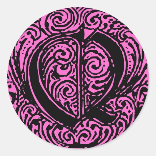 Monarchia "Q" ラウンドシール (正面)