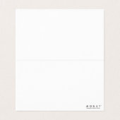 Monatの名刺をありがとうございます 名刺 (内部フラット)