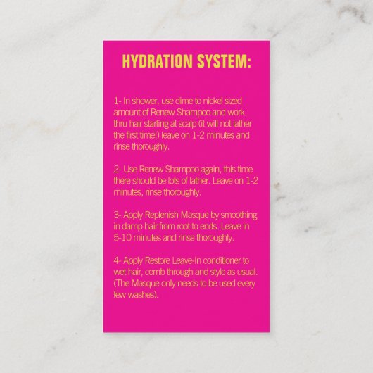 Monatの名刺 名刺 (裏面)