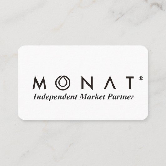 MONAT FEMデザイン名刺 名刺 (裏面)