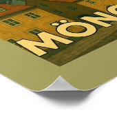 Mönchengladbach Germany City Art ポスター (角)