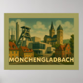 Mönchengladbach Germany City Art ポスター (正面)