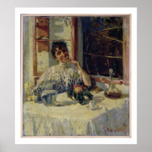 Monciaでの昼食の後, c.1900 ポスター