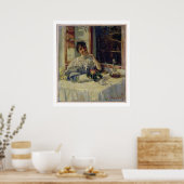 Monciaでの昼食の後， c.1900 ポスター (キッチン)