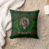 Moncrieffe Scottish Clan Tartan & Crest クッション (ブランケット)