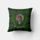 Moncrieffe Scottish Clan Tartan & Crest クッション (裏面)